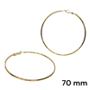 GOLD THIN HOOPS