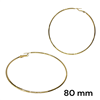 GOLD THIN PLAIN HOOP