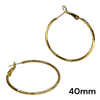 GOLD THIN HOOP