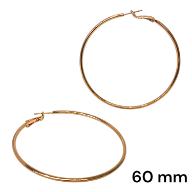 ROSEGOLD THIN HOOP