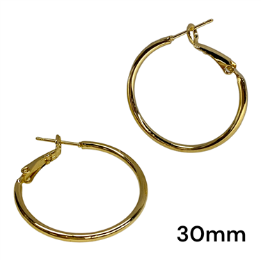 GOLD THIN HOOP