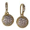 GOLD BALL STUD EARRING