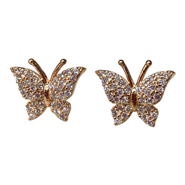 ROSEGOLD BUTTERFLY EARRING