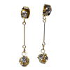 GOLD DANGLING EARRING