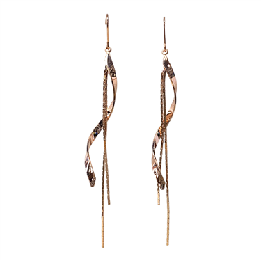 ROSEGOLD DANGLING EARRING