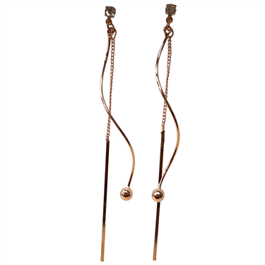 SILVER DANGLING EARRING