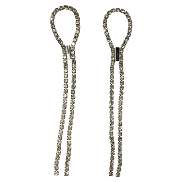 SILVER DANGLING EARRING