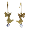 GOLD BUTTERFLY EARRING