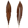 ROSE GOLD DANGLING EARRING