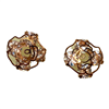ROSE GOLD FLOWER EARRING