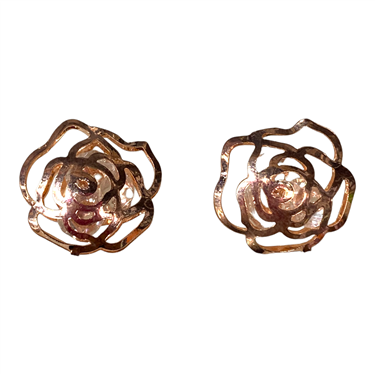 ROSEGOLD FLOWER EARRING