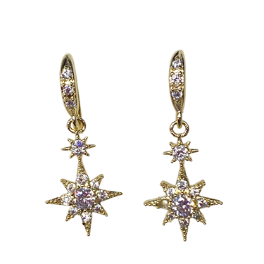 GOLD SPARKLE EARRING