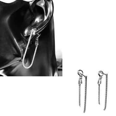 SILVER EARRING