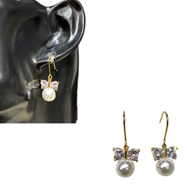 GOLD BUTTERFLY EARRING