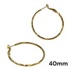 GOLD THIN HOOP