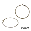 SILVER THIN HOOPS