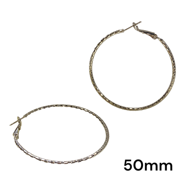 SILVER THIN HOOPS