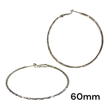 SILVER THIN HOOPS