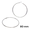 SILVER THIN HOOPS