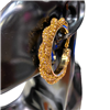 TOPAZ RHINESTONE HOOP