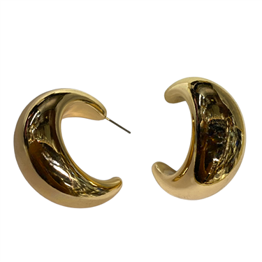 GOLD THICK HOOP