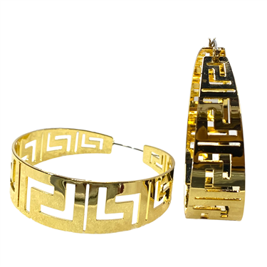 GOLD THICK HOOPS
