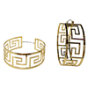 GOLD THICK HOOPS