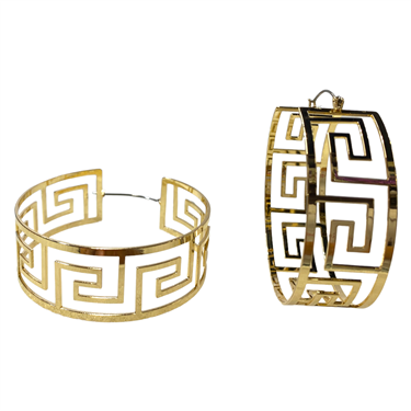 GOLD THICK HOOPS