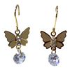 GOLD BUTTERFLY EARRING