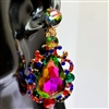 MULTICOLOR CLIP ON EARRING