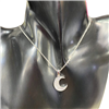 SILVER MOON NECKLACE