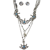 EVIL EYE NECKLACE SET