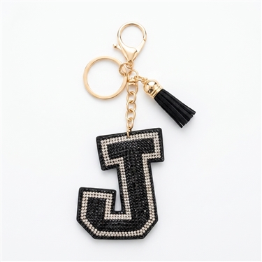 Letter J Keychain