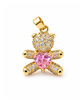 CZ Teddy Bear Pendant