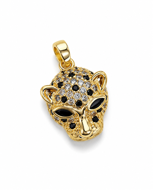 Leopard Head Pendant