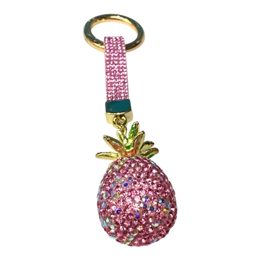 PINK PINEAPPLE KEYCHAIN
