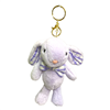 PURPLE BUNNY BOW KEYCHAIN