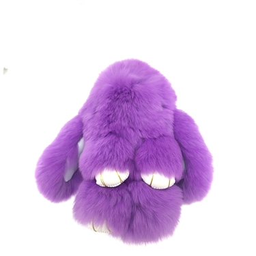 PURPLE BUNNY KEYCHAIN