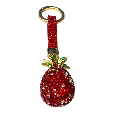 RED PINEAPPLE KEYCHAIN