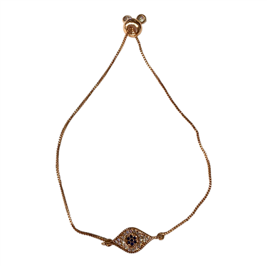 ROSEGOLD EVIL EYE BRACELET