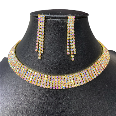 GOLD AB CHOKER