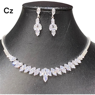 SILVER NECKLACE SET