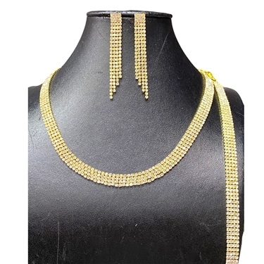 GOLD NECKLACE SET