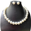 WHITE PEARL NECKLACE SET