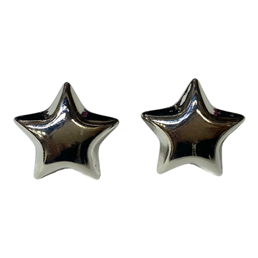 SILVER STAR EARRING