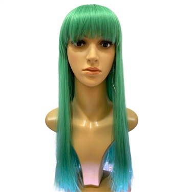 TURQUISE MEDIUM HAIR WIG