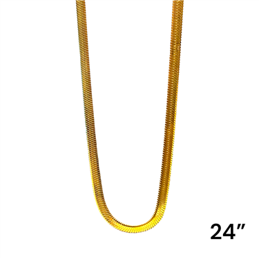 GOLD SNAKE NECKLACE