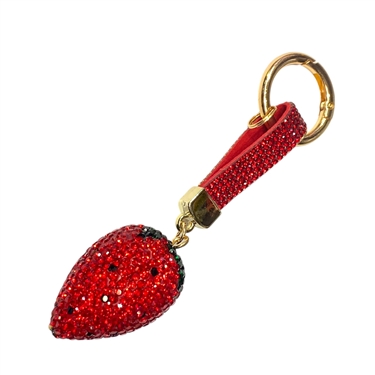 RED STRAWBERRY KEYCHAIN