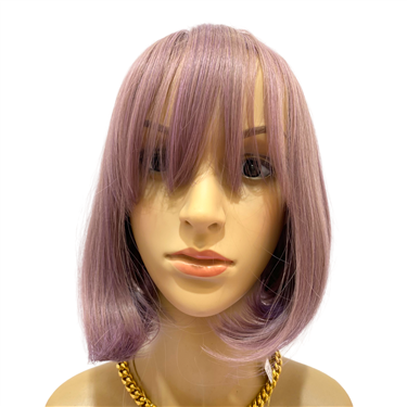 LIGHT PURPLE BOB HAIR CUT