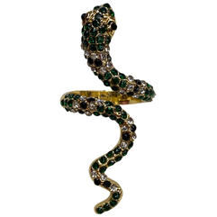 GREEN SNAKE RING